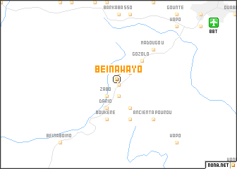 map of Beïna-Wayo