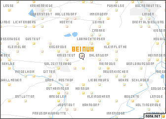 map of Beinum