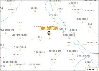 map of Beipeiwei