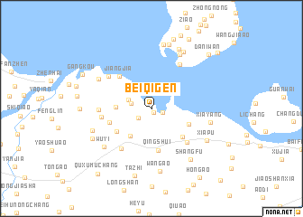 map of Beiqigen