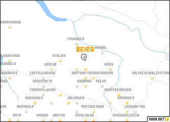 map of Beirã