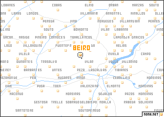 map of Beiro