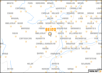 map of Beiro