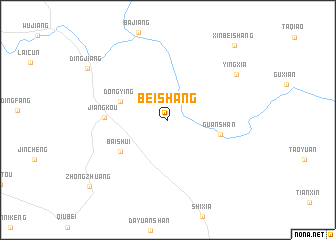 map of Beishang