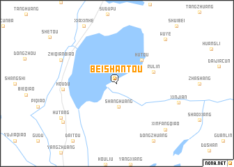 map of Beishantou