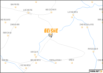 map of Beishe