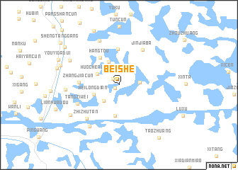 map of Beishe