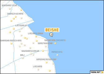 map of Beishe