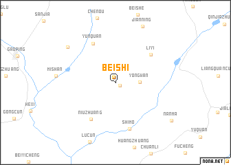 map of Beishi