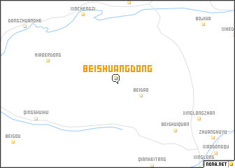 map of Beishuangdong