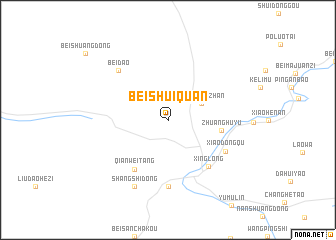 map of Beishuiquan