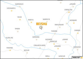 map of Beishu