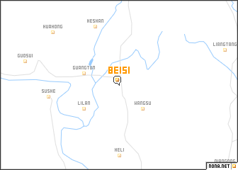 map of Beisi