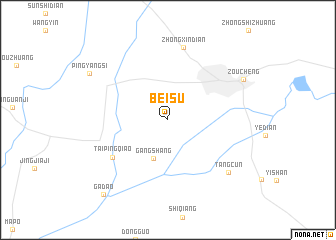 map of Beisu