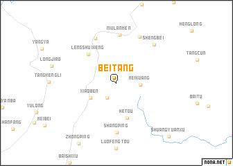 map of Beitang