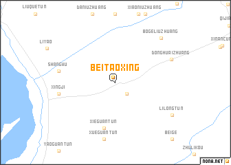 map of Beitaoxing