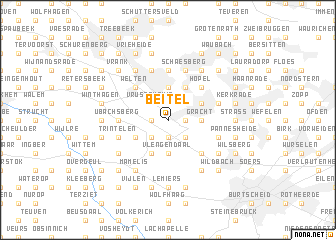 map of Beitel