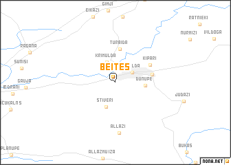 map of Beites