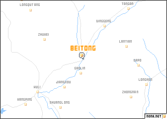 map of Beitong