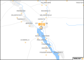 map of Beiu