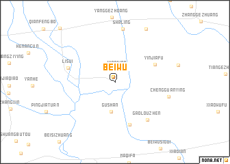 map of Beiwu