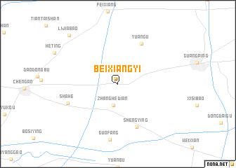 map of Beixiangyi