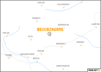 map of Beixiazhuang