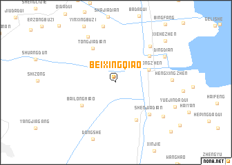 map of Beixingqiao