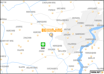 map of Beixinjing