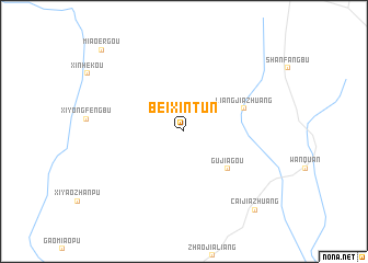 map of Beixintun