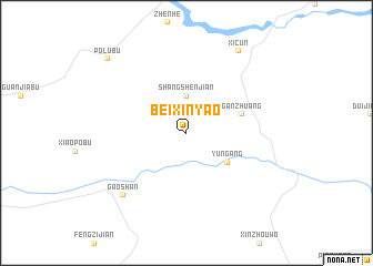 map of Beixinyao