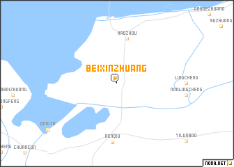 map of Beixinzhuang