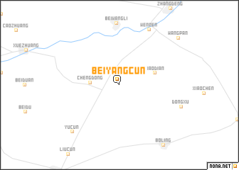 map of Beiyangcun