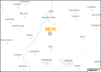 map of Beiye
