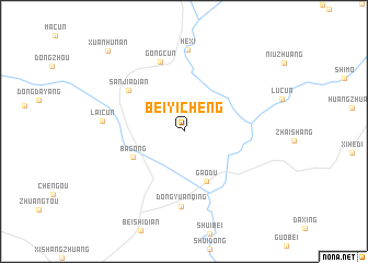 map of Beiyicheng