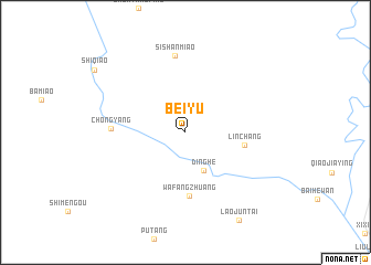map of Beiyu
