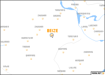 map of Beize