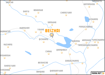 map of Beizhai