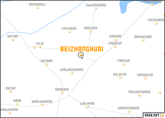 map of Beizhanghuai