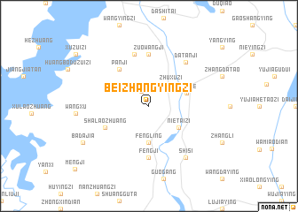 map of Beizhangyingzi