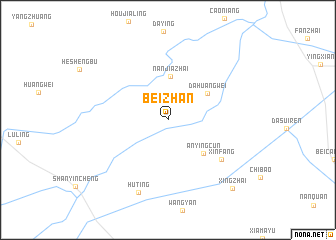 map of Beizhan