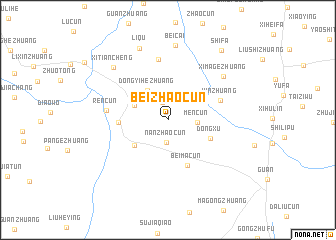 map of Beizhaocun