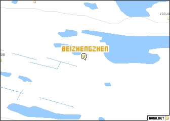 map of Beizhengzhen