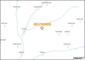 map of Beizhuang