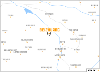 map of Beizhuang