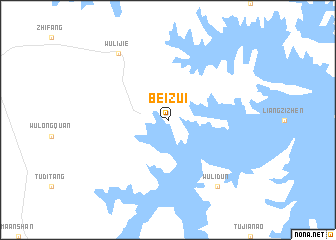 map of Beizui