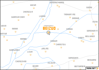 map of Beizuo