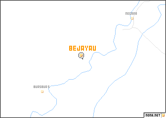 map of Bejayau