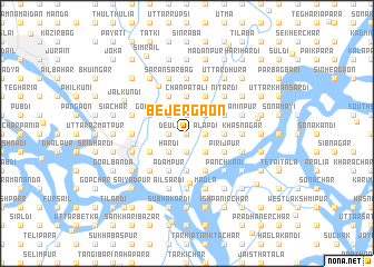 map of Bejergaon