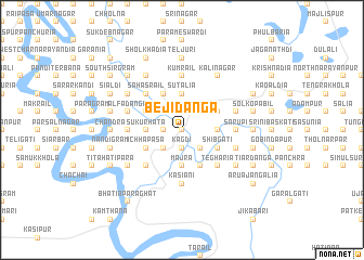 map of Bejidānga